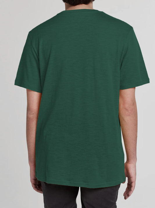 Men's Printed Green T-shirt