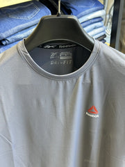 Men's Round Neck Grey T-shirt