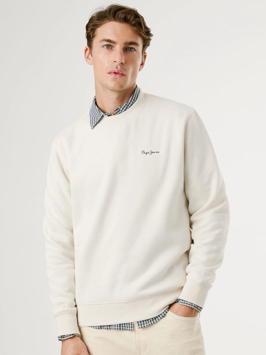 Men's Round Neck Sweatshirt - Skin