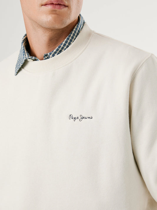 Men's Round Neck Sweatshirt - Skin