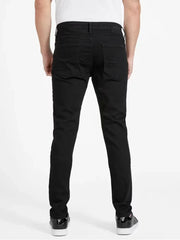 Men's Ruff Skinny fit Black Jeans Pant