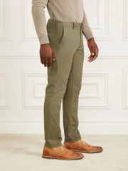 Men's Slim fit Khaki Cotton Pant