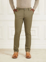 Men's Slim fit Khaki Cotton Pant