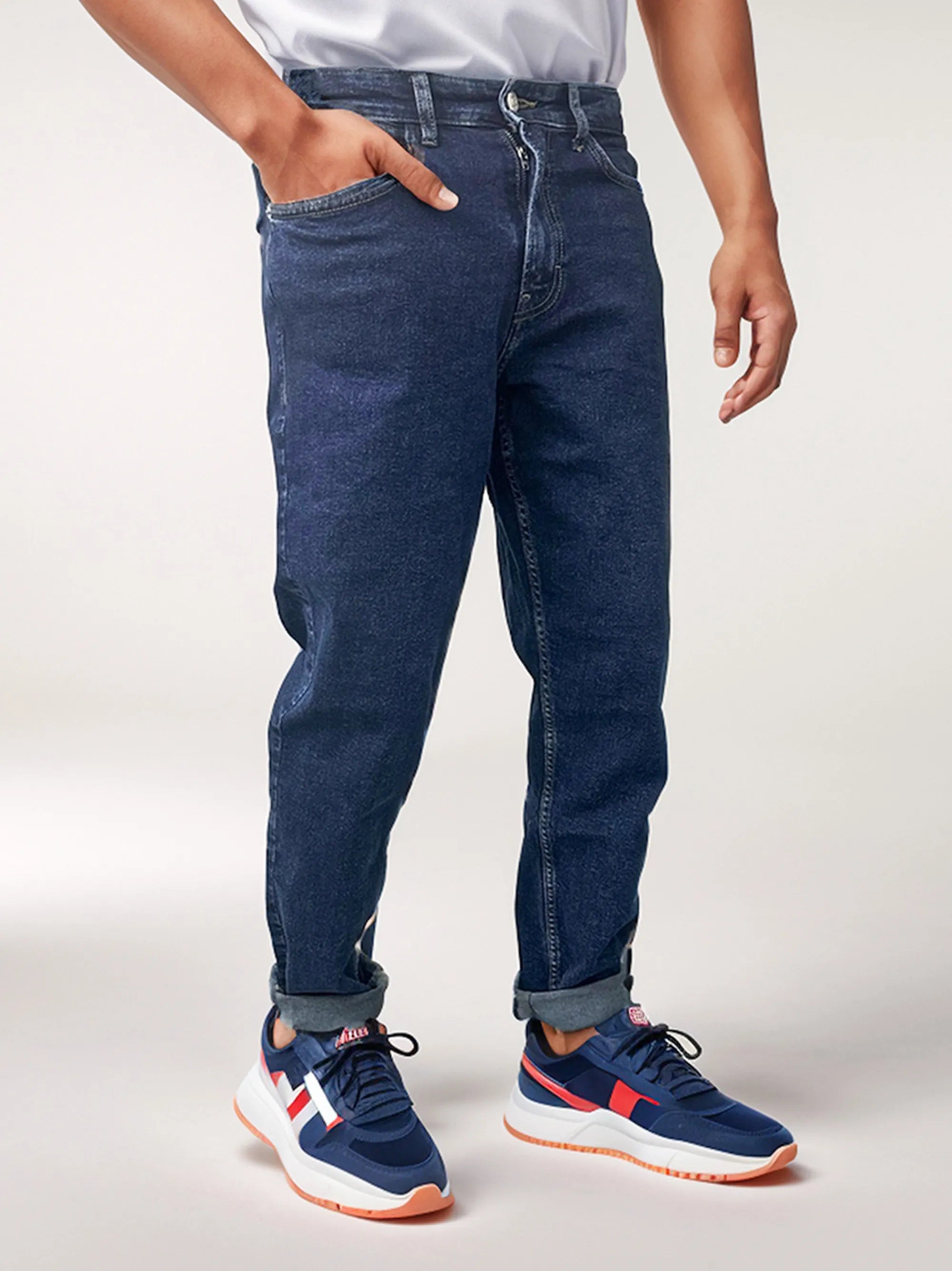 Men’s Slim fit Stretchable Light Blue Jeans Pant