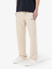 Men's Wide Structured Trousers - Skin