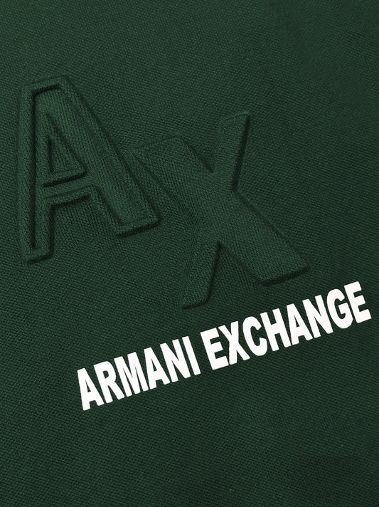 Men's A/X Green Polo Shirt
