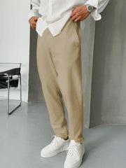 Men's Cotton Linen Skin Trouser