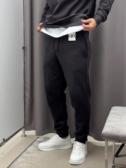 Men's Dark Gray Easy Care Jogger Trouser