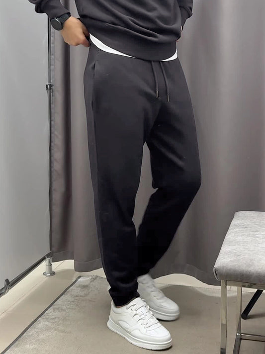 Men's Dark Gray Easy Care Jogger Trouser
