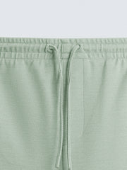 Men's Light Green Easy Care Jogger Trouser