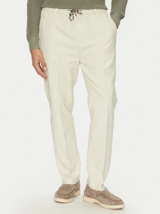 Men's Premium Cotton Stretch Beige Trouser