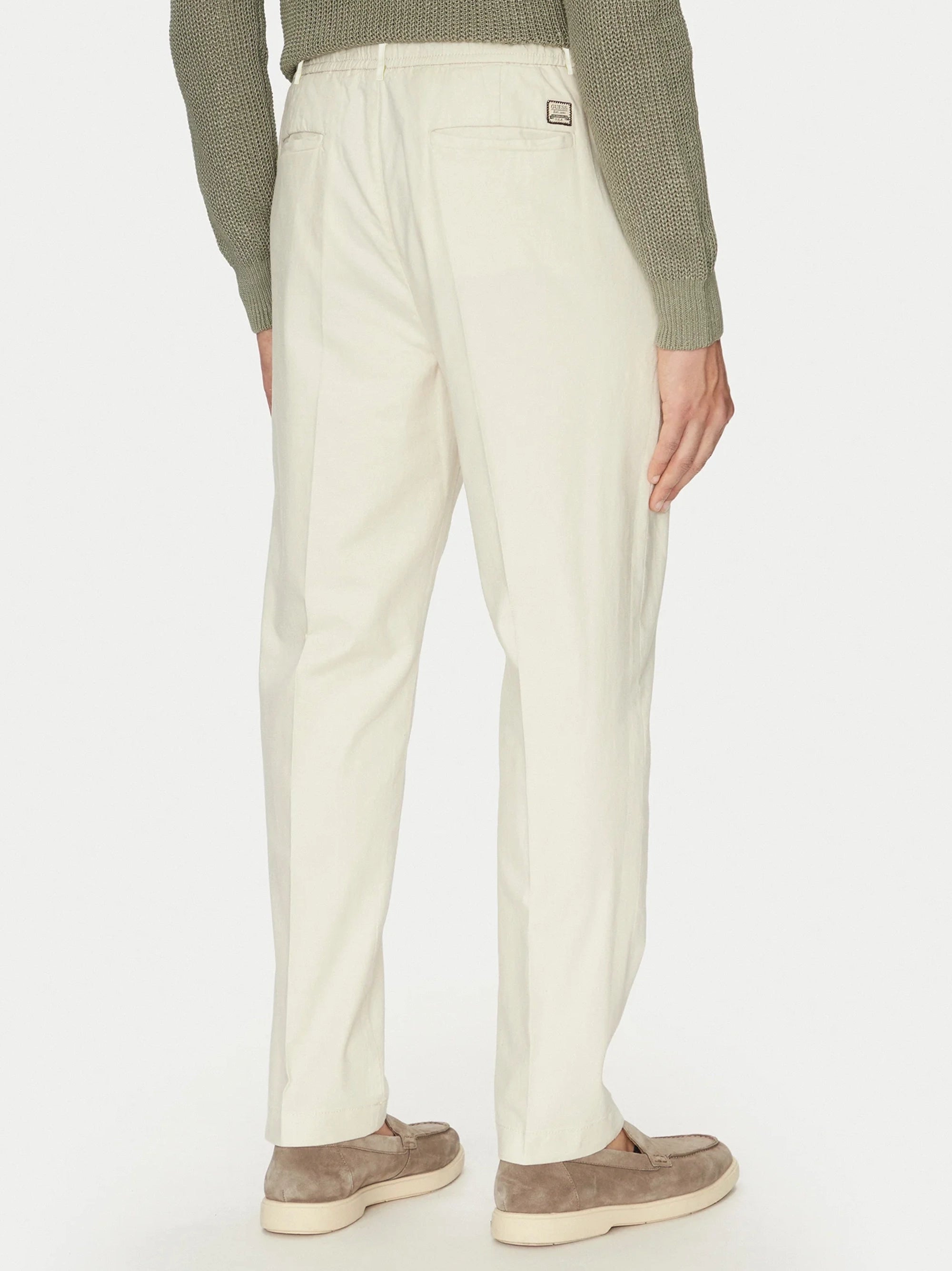 Men's Premium Cotton Stretch Beige Trouser