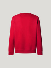 Men's Chest Logo Sweatshirt - Red
