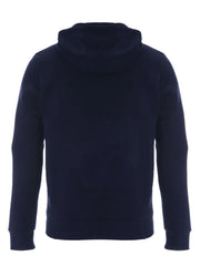 Men's fleece Navy Blue Zipper hoodie