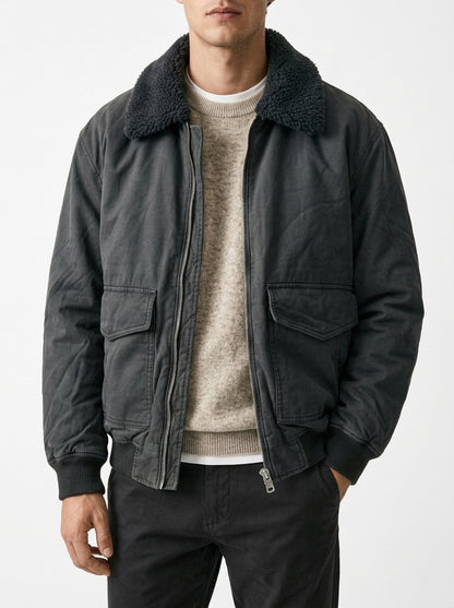 Imported Padded Bomber Jacket