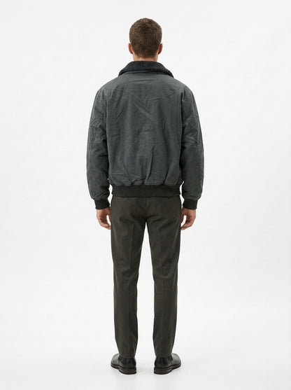 Imported Padded Bomber Jacket