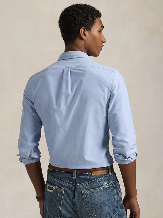 Original Embroidered Multicolor Logo Sky Blue Casual Shirt