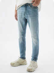 P&B High quality greenish blue slim fit Jeans