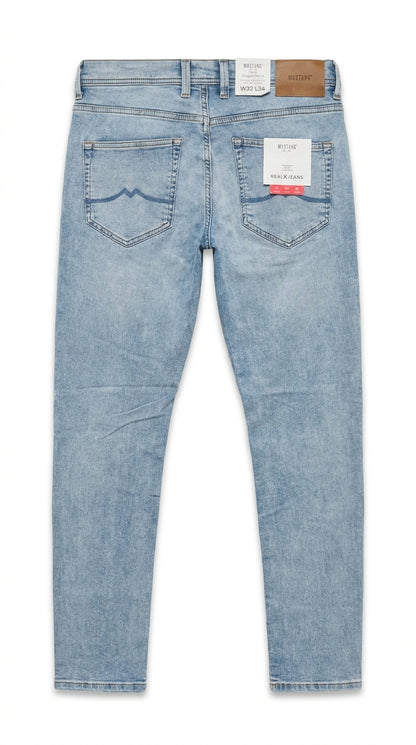 Mustang Men’s Light Ice Blue Jeans.
