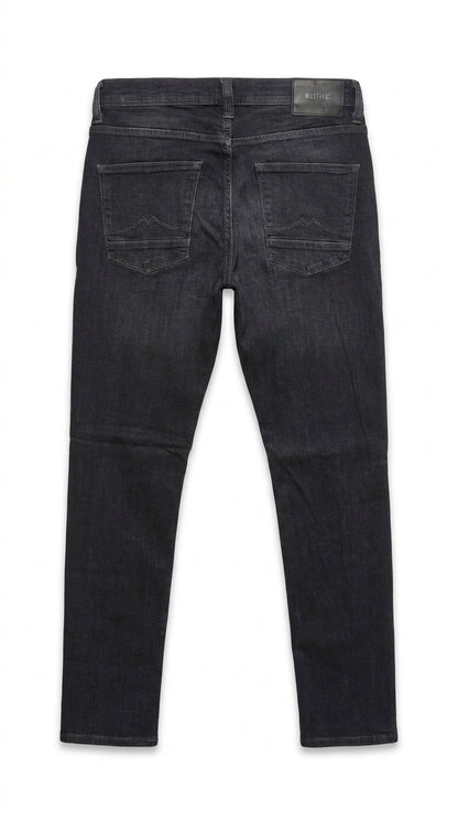Mustang Men’s Washed Black Straight Jeans