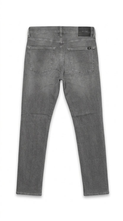 Mustang Men’s Washed Grey Straight Jeans