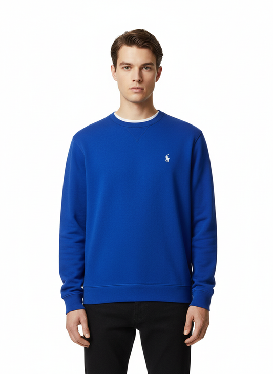 Polo Classic Crewneck Sweatshirt Royal Blue