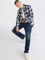 Premium Dark Wash Straight Jeans