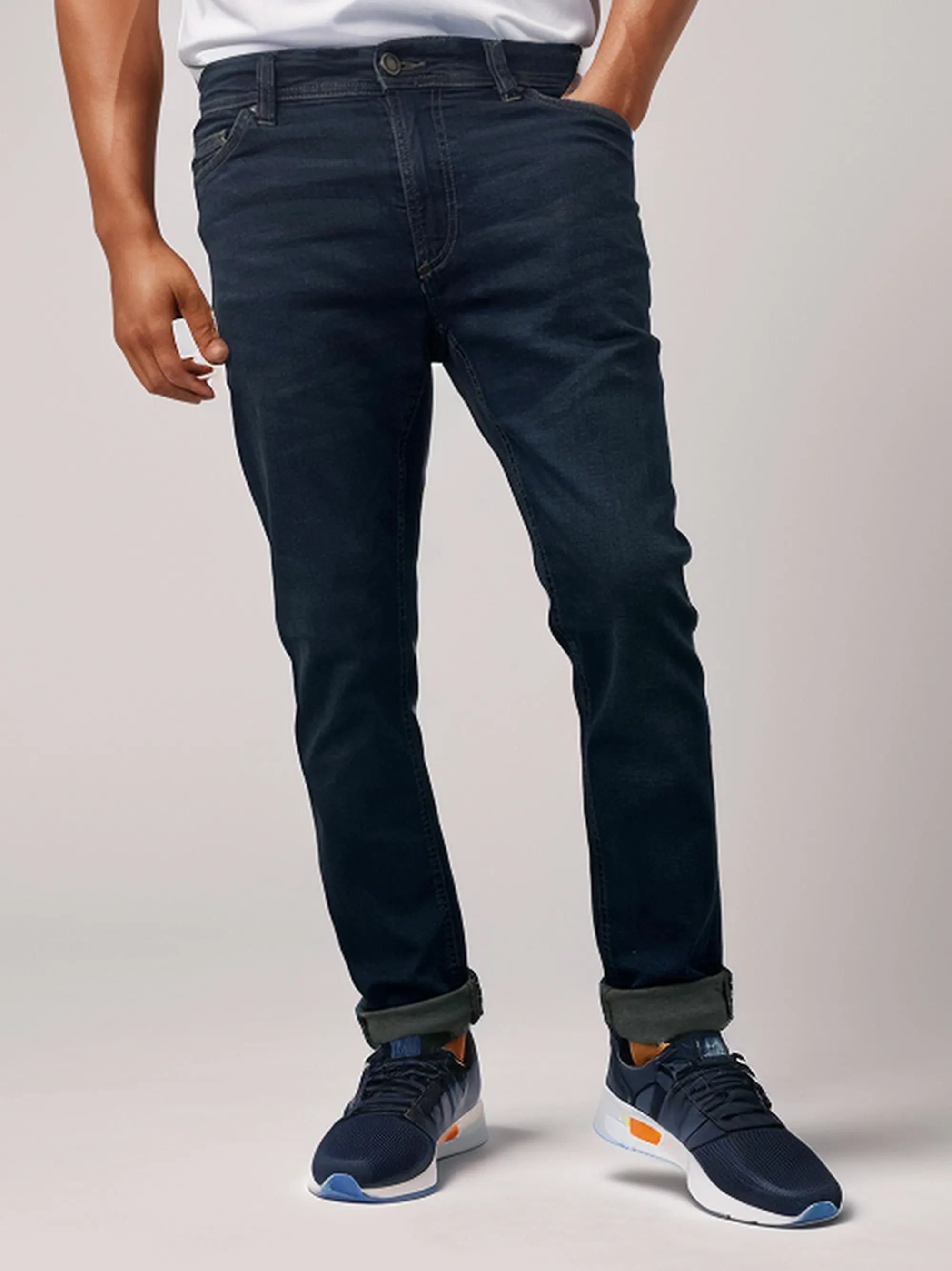 Premium Quality Men’s Dark Blue Slim fit Jeans