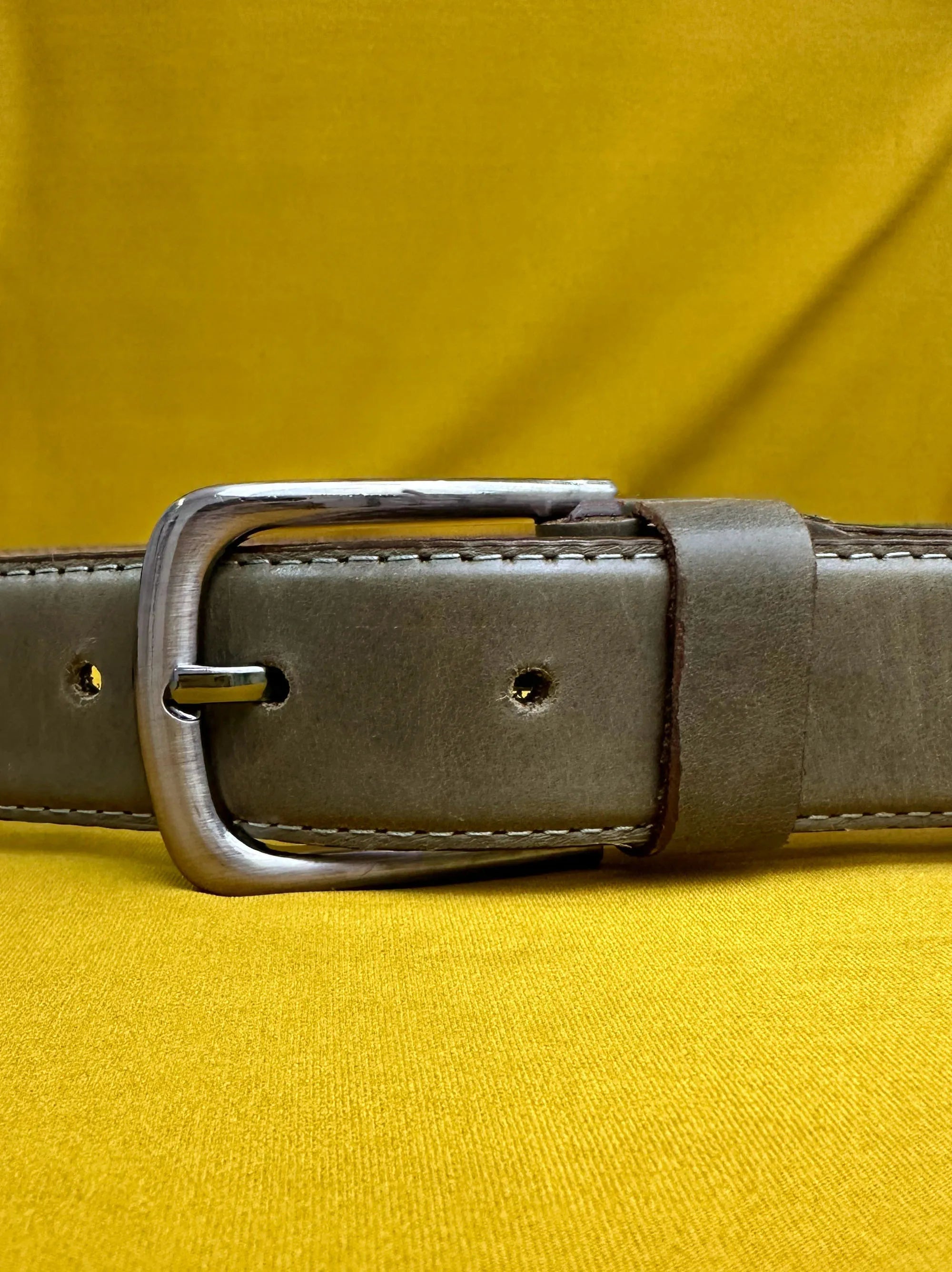 Premium Quality Olive Leather Belt