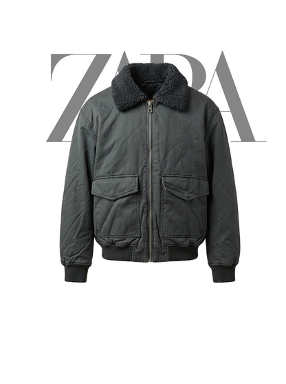 Imported Padded Bomber Jacket