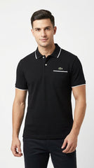 Lacoste Heritage Piped Pocket Polo