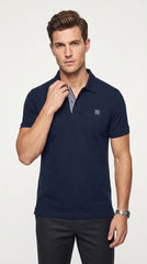 Hackett Multi-Stripe Collar Polo Shirt