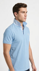 Hackett Multi-Stripe Collar Polo Shirt