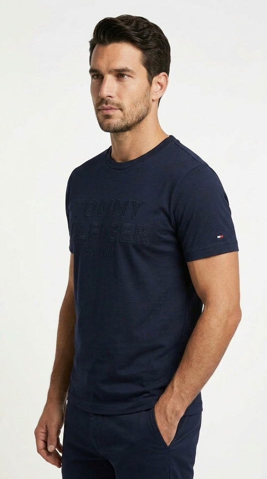 Tommy Hilfiger Embroidered Logo Tee
