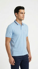 BOSS Tipped Collar Polo Shirt