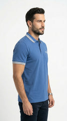 BOSS Contrast Stripe Polo Shirt