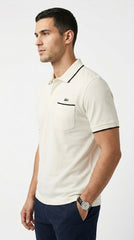 Lacoste Heritage Piped Pocket Polo