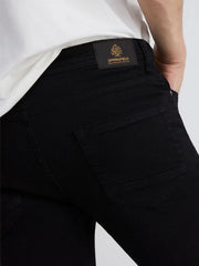 Mens Black Slim Fit Jeans Pant