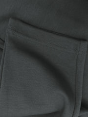 Super Soft Dark Grey Fleece Trouser For Men