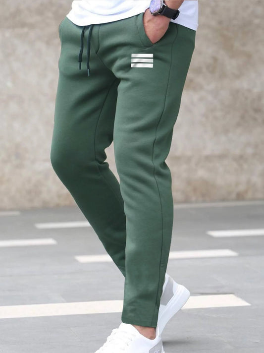 Super Soft Green Fleece Trouser For Men