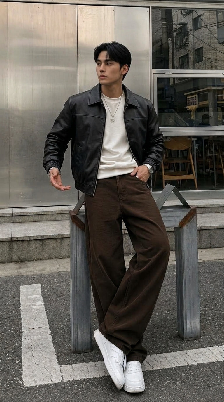 Original Leather Bomber Jacket