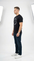 Armani Exchange Circular Typographic Tee