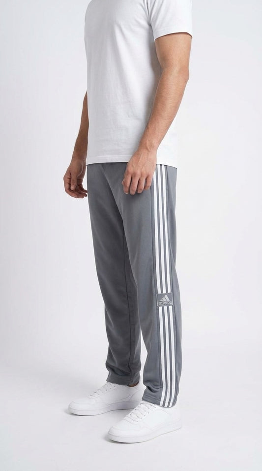 Adidas Men’s Essentials DryFit Training Pants – Steel Grey