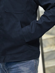 ZR - Men's Lightweight 2 Pocket Navy Blue Jacket