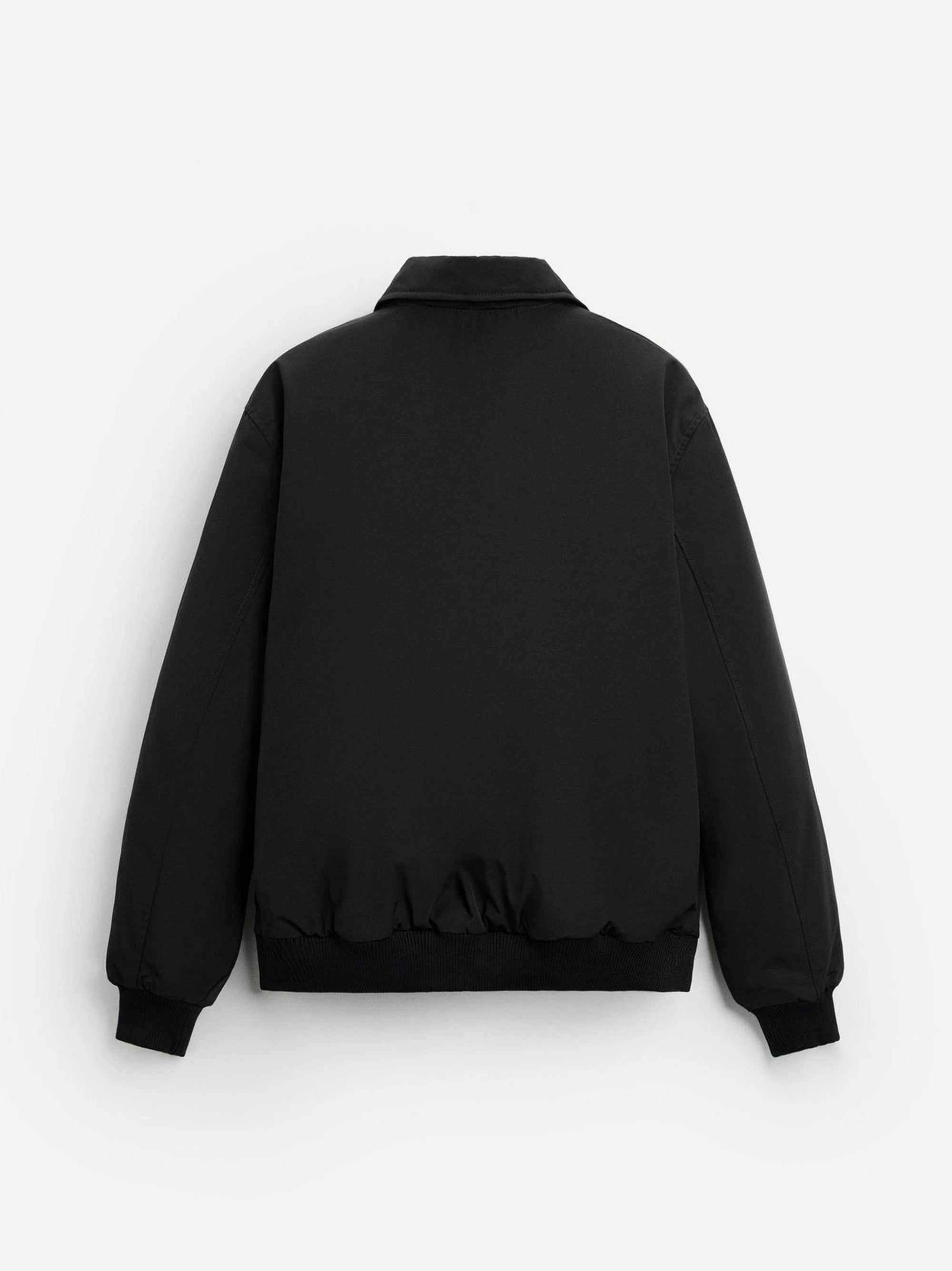 ZR - Padded Bomber Black Jacket