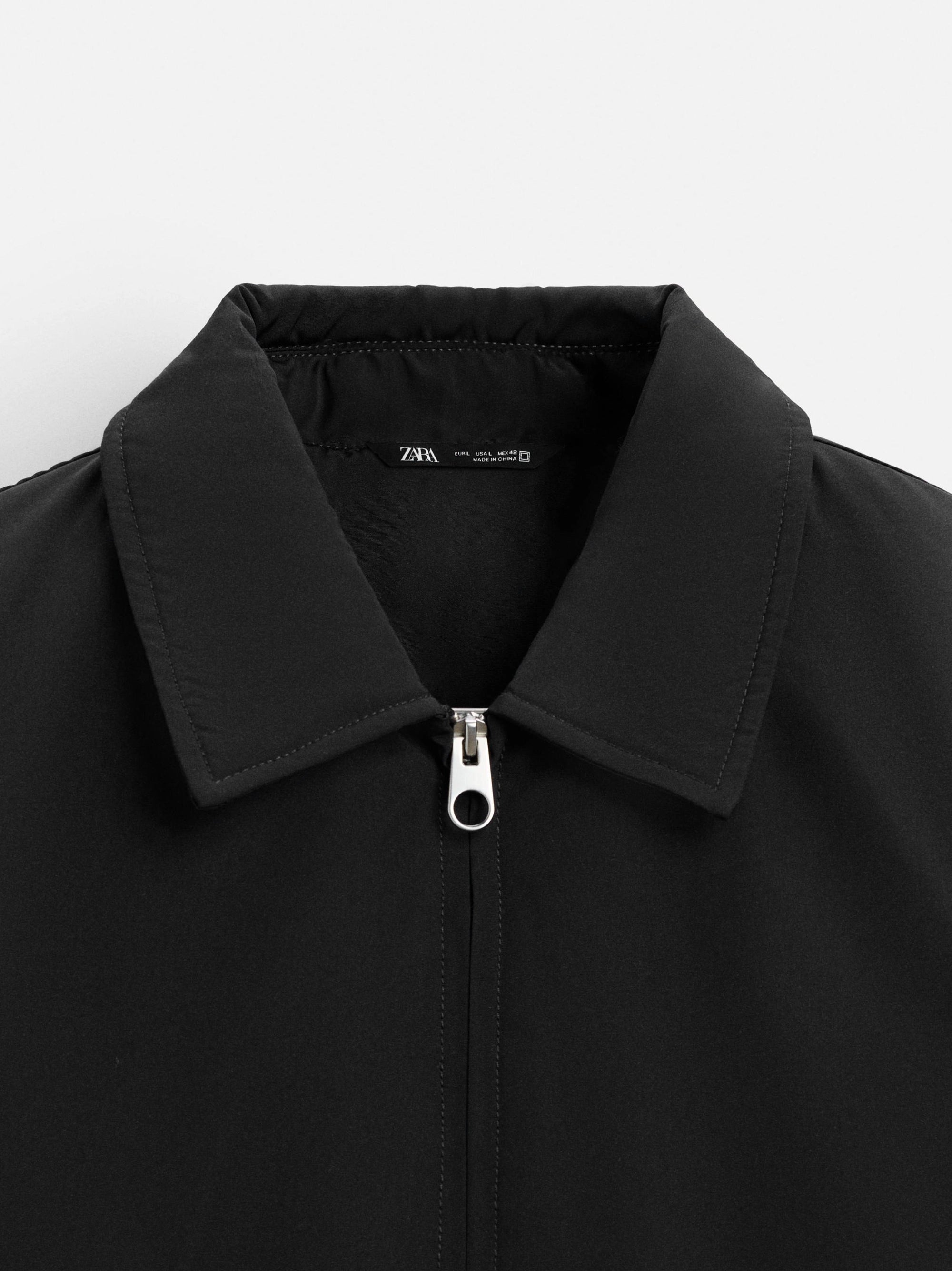 ZR - Padded Bomber Black Jacket