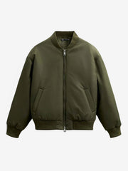 ZR Men's Double Zip Green Bomber Jacket