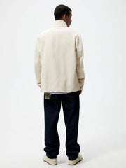 ZR men's white Textured Pocket jacket