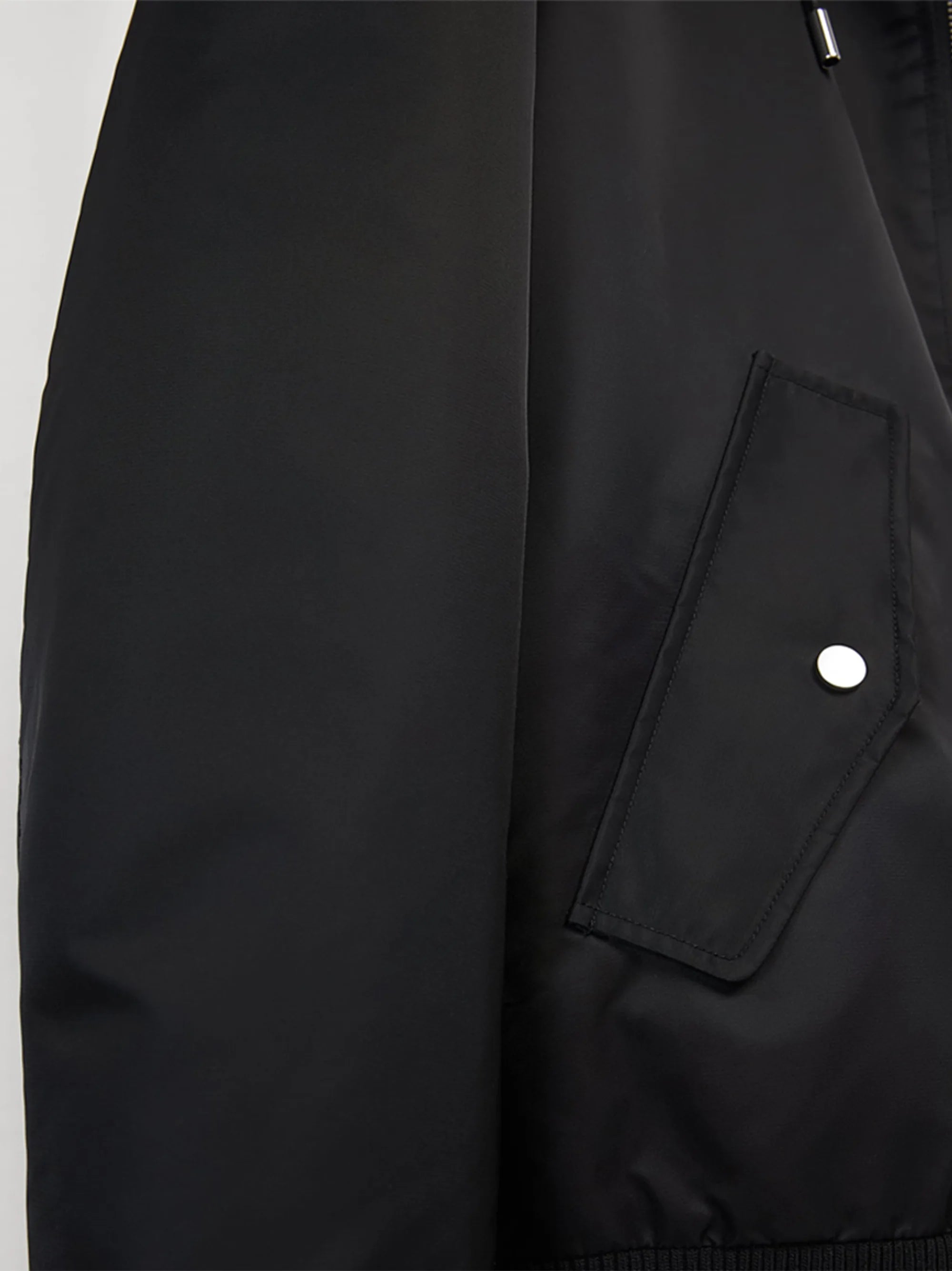 Zara Reversible Black Bomber Jacket