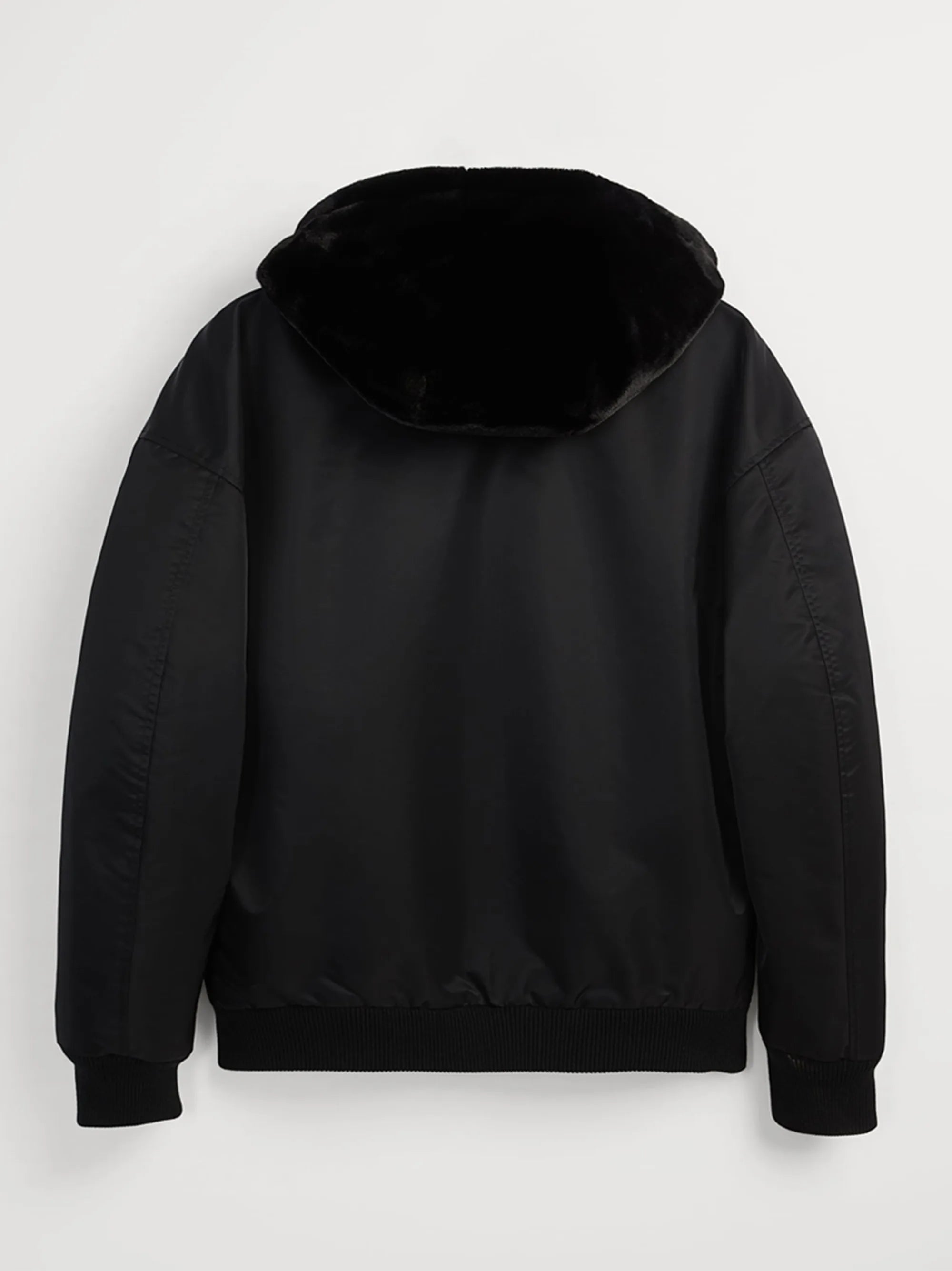 Zara Reversible Black Bomber Jacket